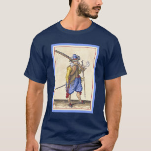 Niederländisches Musketier-T-Shirt nach einem Stic T-Shirt