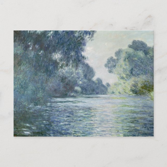Niederlassung Claude Monets | der Seines nahe Postkarte (Vorderseite)