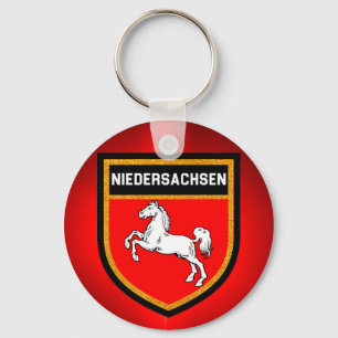 Niedersachsen Flag Schlüsselanhänger