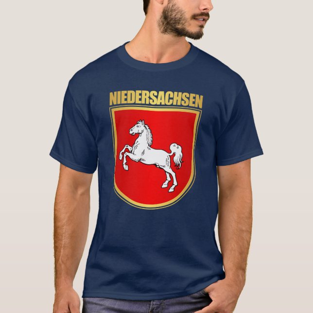 Niedersachsen (Niedersachsen) COA T-Shirt (Vorderseite)