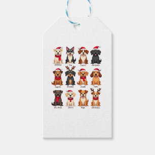 Niedlich 12 Hunde Weihnachten Hund Liebhaber Weihn Geschenkanhänger