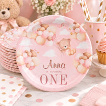 Niedlich 1. Geburtstag Teddy Bear Baby Geburtstag