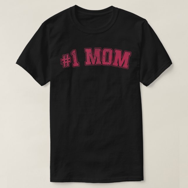 Niedlich 1 Nummer 1 Mama  T-Shirt (Design vorne)
