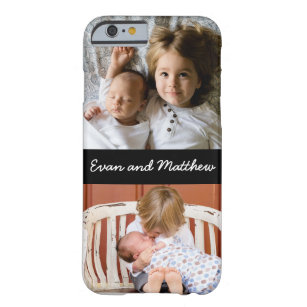 Niedlich 2 Foto Personalisiert Kids iPhone 6 60 Fa Barely There iPhone 6 Hülle