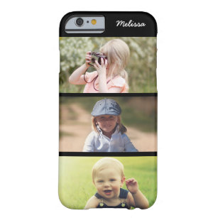 Niedlich 3 Foto Personalisiert Kids iPhone 6 60 Fa Barely There iPhone 6 Hülle