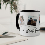 Niedlich 4 Foto Beste Freunde Tasse<br><div class="desc">Niedliche Tasse mit 4 Fotos Ihrer Wahl und dem Text 'Beste Freunde' mit zwei kleinen schwarzen Herzen. Ich würde ein großartiges Geschenk für eine Bestie,  Brautjungfrau,  Schwester,  Paare,  Kinder,  Großmutter etc. machen. Sehr einfach zu personalisieren.</div>