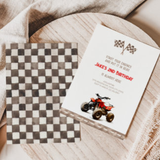 Niedlich 4 Radfahrer Einladung zum Geburtstag