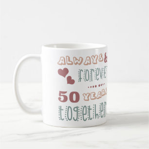 Niedlich 50. Hochzeitstag Kaffeetasse