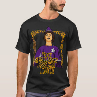 Niedlich 80er TV Wizard Tabletop Meme Parody T-Shirt
