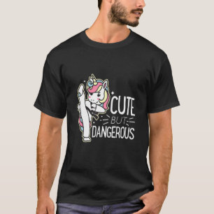 Niedlich, aber Dangerouss Karate Taekwondo Funny f T-Shirt