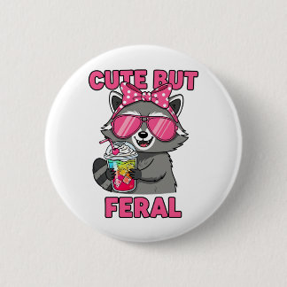 Niedlich aber Feral Button