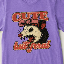 Niedlich aber Feral Possum: Vintager sarkastischer