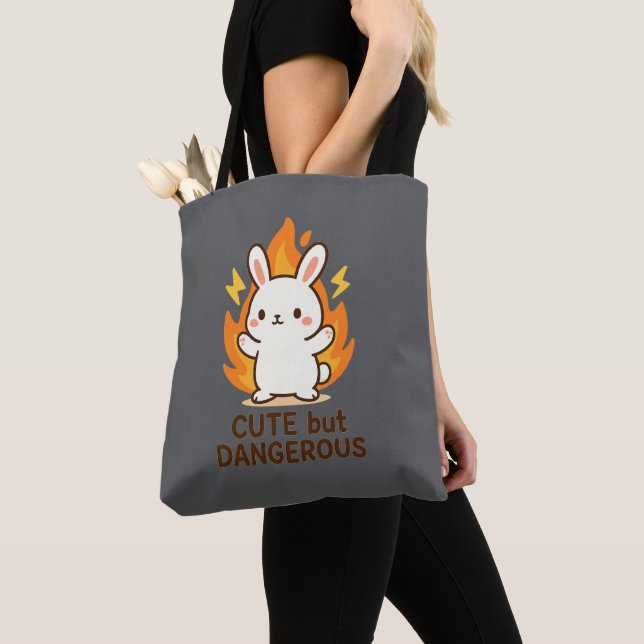 Niedlich, aber gefährlich | Kawaii Tote Bag (Von Nahem)
