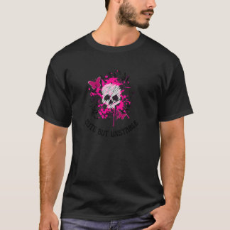 Niedlich, aber instabil Goofy und Emo Niedlich Pin T-Shirt