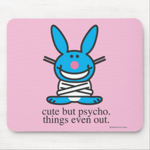 Niedlich aber psychisch mousepad