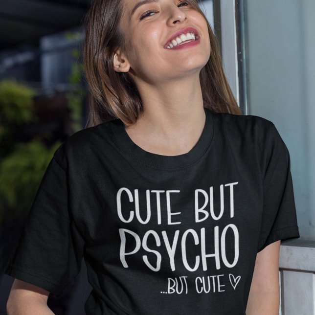 Niedlich aber Psycho T-Shirt (Von Creator hochgeladen)