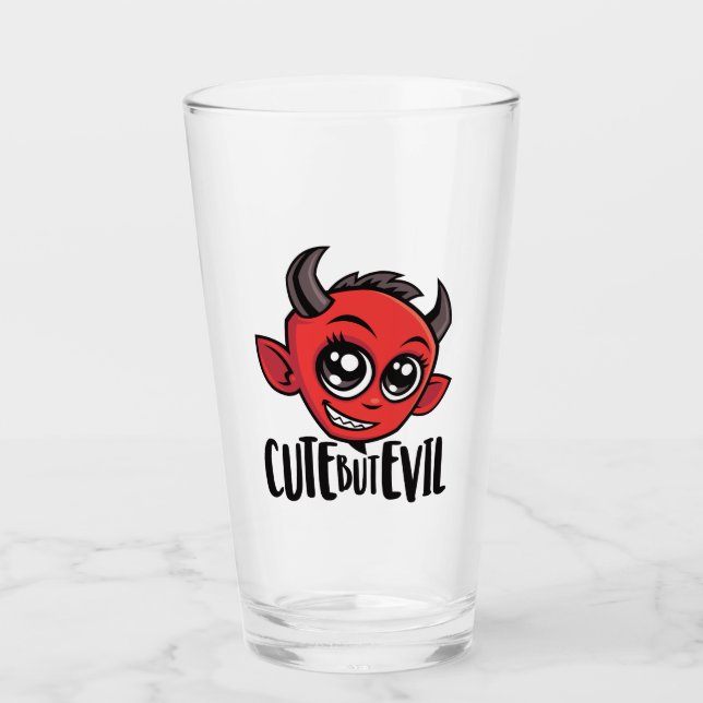 Niedlich aber schlecht glas (Vorderseite)