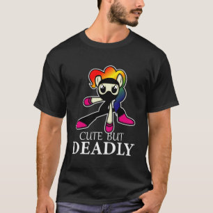 Niedlich, aber tödlich eingeschlossen T-Shirt