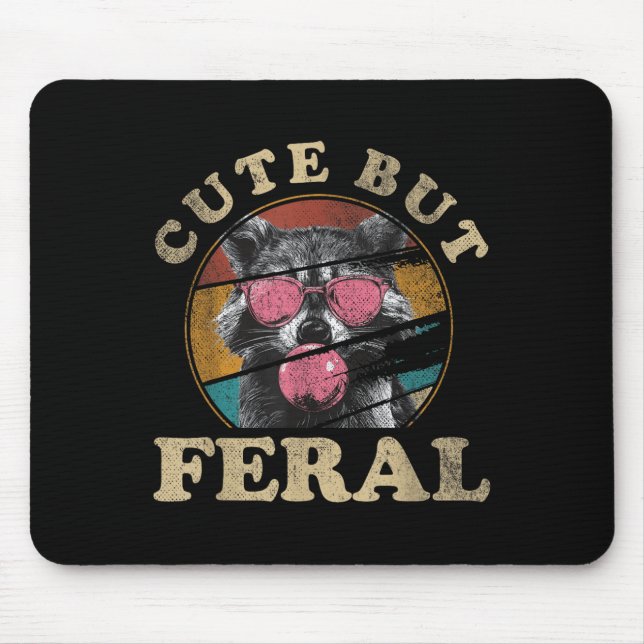 Niedlich, aber Wilde Kleinkind Mädchen Kinder _ Ra Mousepad (Vorne)