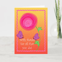 Niedlich Admin Pro Blume Schmetterlinge Rosa Orang
