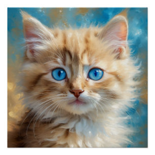 Niedlich Adorable Cat-37823 Poster