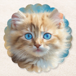 Niedlich Adorable Cat-37823 Untersetzer