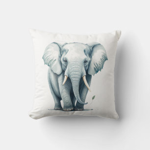 Niedlich Adorable Gray Elephant Wohngestaltung Kin Kissen