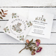 Niedlich Adorable Llama Wasserfarbener Teppich