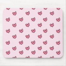 Niedlich Adorable Valentine's Day Red Hearts Muste