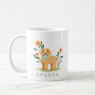 Niedlich Adorale Golden Retriever Pet Kaffeetasse