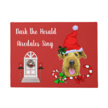 Niedlich Airedale Terrier Weihnachten