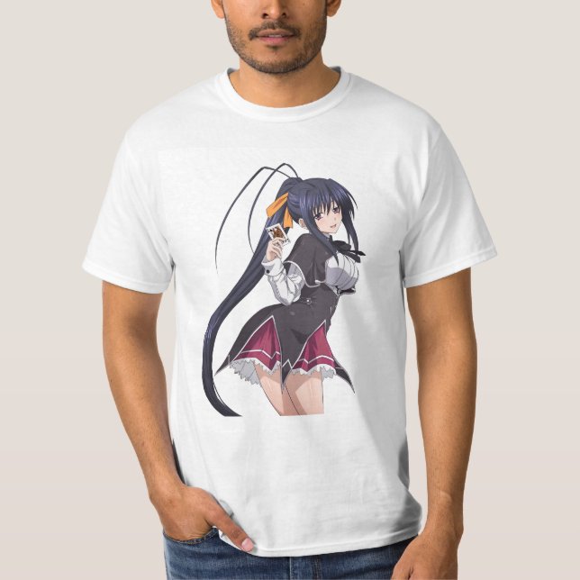 Niedlich Akeno Himejima T-Shirt (Vorderseite)