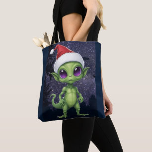 Niedlich Alien Santa Claus