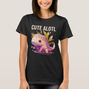 Niedlich Alotl Axolotl Amphibienfisch T-Shirt