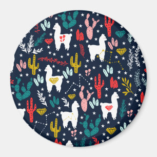 Niedlich Alpaca Magnet