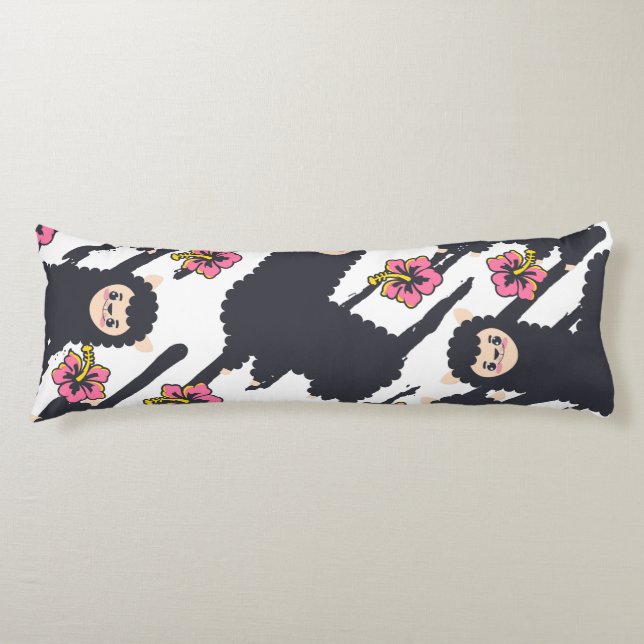 Niedlich Alpaca Seitenschläferkissen (Vorderseite)