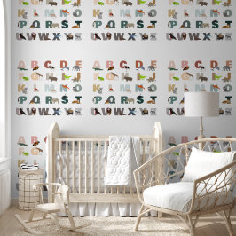 Niedlich Alphabet ABC Animes Kinderzimmer Klassenz Tapete