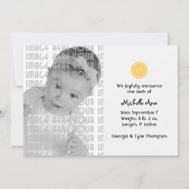 Niedlich als Button (gelb) Ankündigung