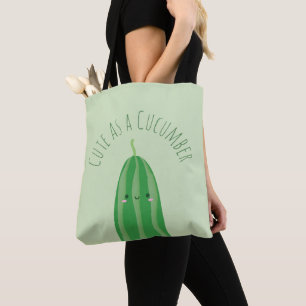 Niedlich als Gurke lustiges Kawaii Cutecumber