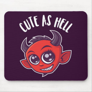 Niedlich als Hell Devil Mousepad