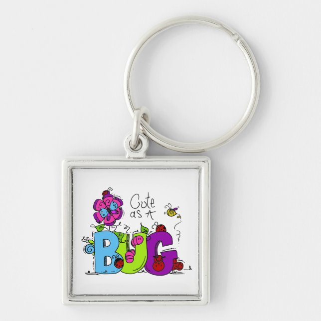 Niedlich als Wanze Schlüsselanhänger (Vorne)