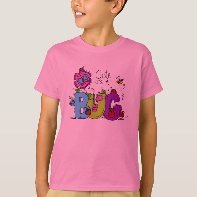 Niedlich als Wanze T-Shirt (Vorderseite)