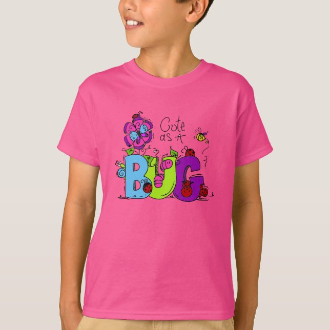 Niedlich als Wanze T-Shirt (Vorderseite)