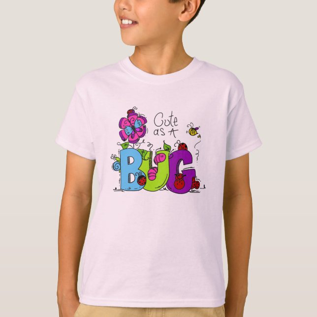 Niedlich als Wanze T-Shirt (Vorderseite)