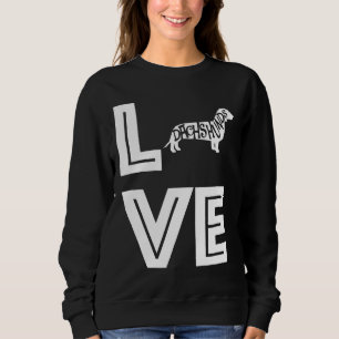 Niedlich Amp Funny Dackel Dog Pet Lover Geschenk G Sweatshirt