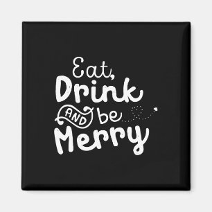 Niedlich & amp; Weihnachtsessen Magnet