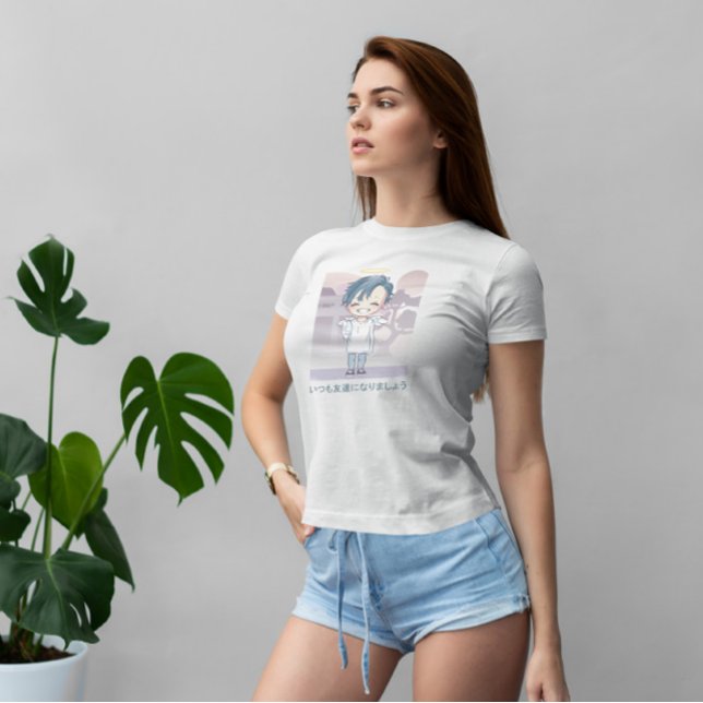 Niedlich Angel Anime T-Shirt (Von Creator hochgeladen)