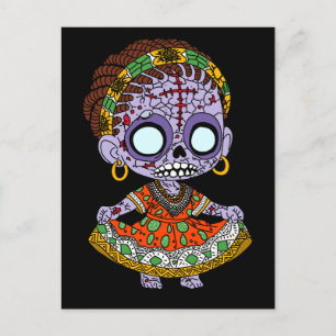 Niedlich Angolan Zombie Postkarte