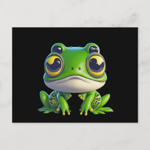 Niedlich Anime Cartoon Frosch Postkarte