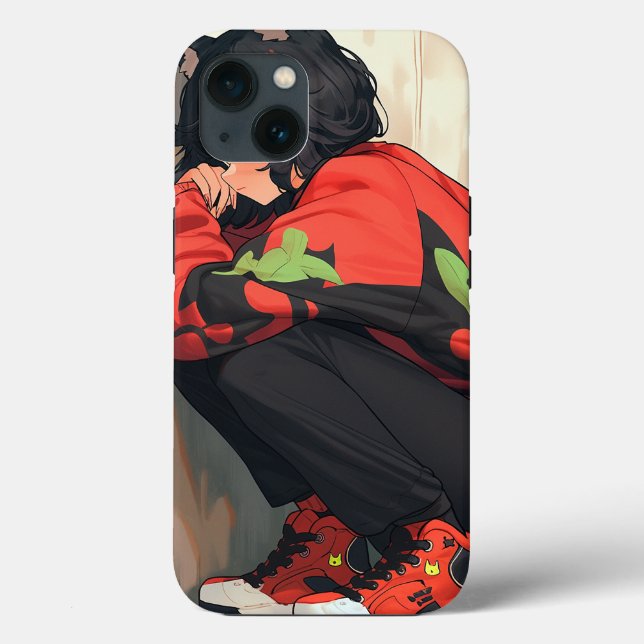 Niedlich Anime Catgirl Case-Mate iPhone Hülle (Rückseite)